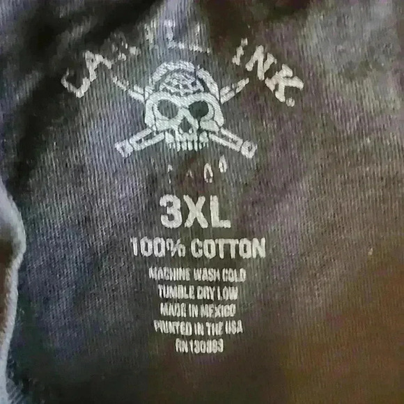 Cartel Ink 3xl Black T Built to Last Death Proof ☠️ - Picture 3 of 5